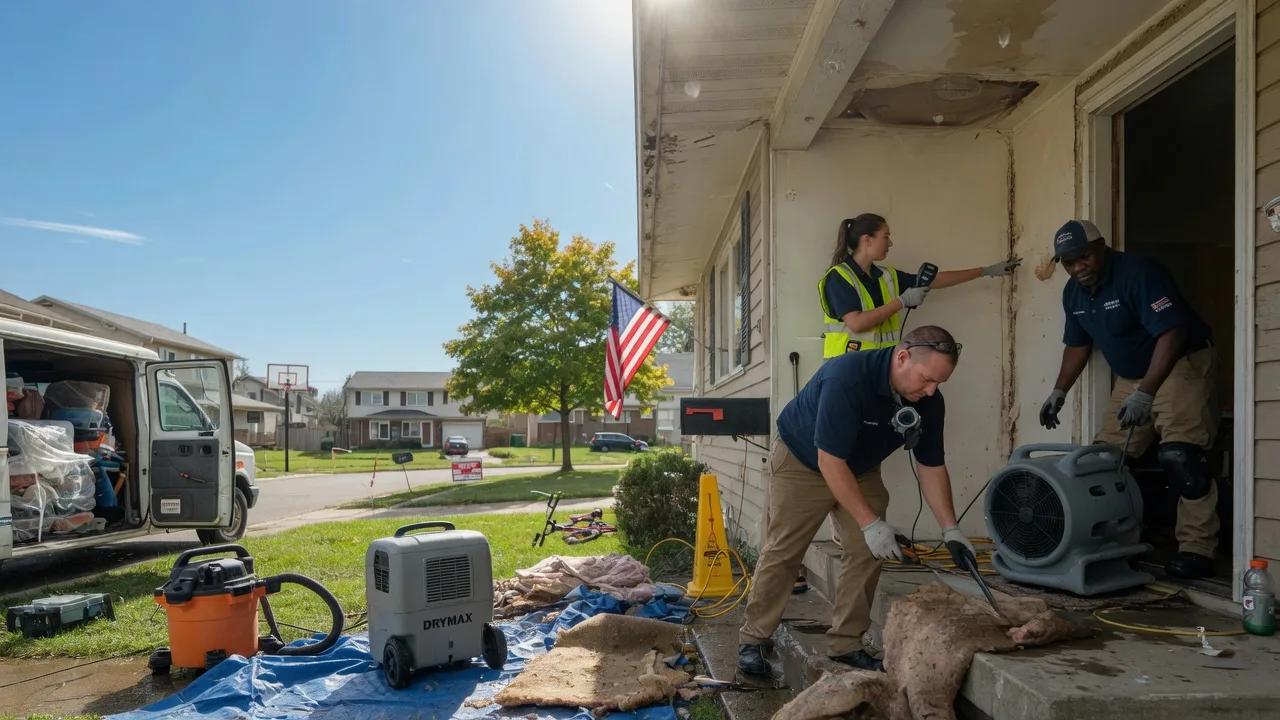Water Damage Restoration in West Liberty, OH near me
